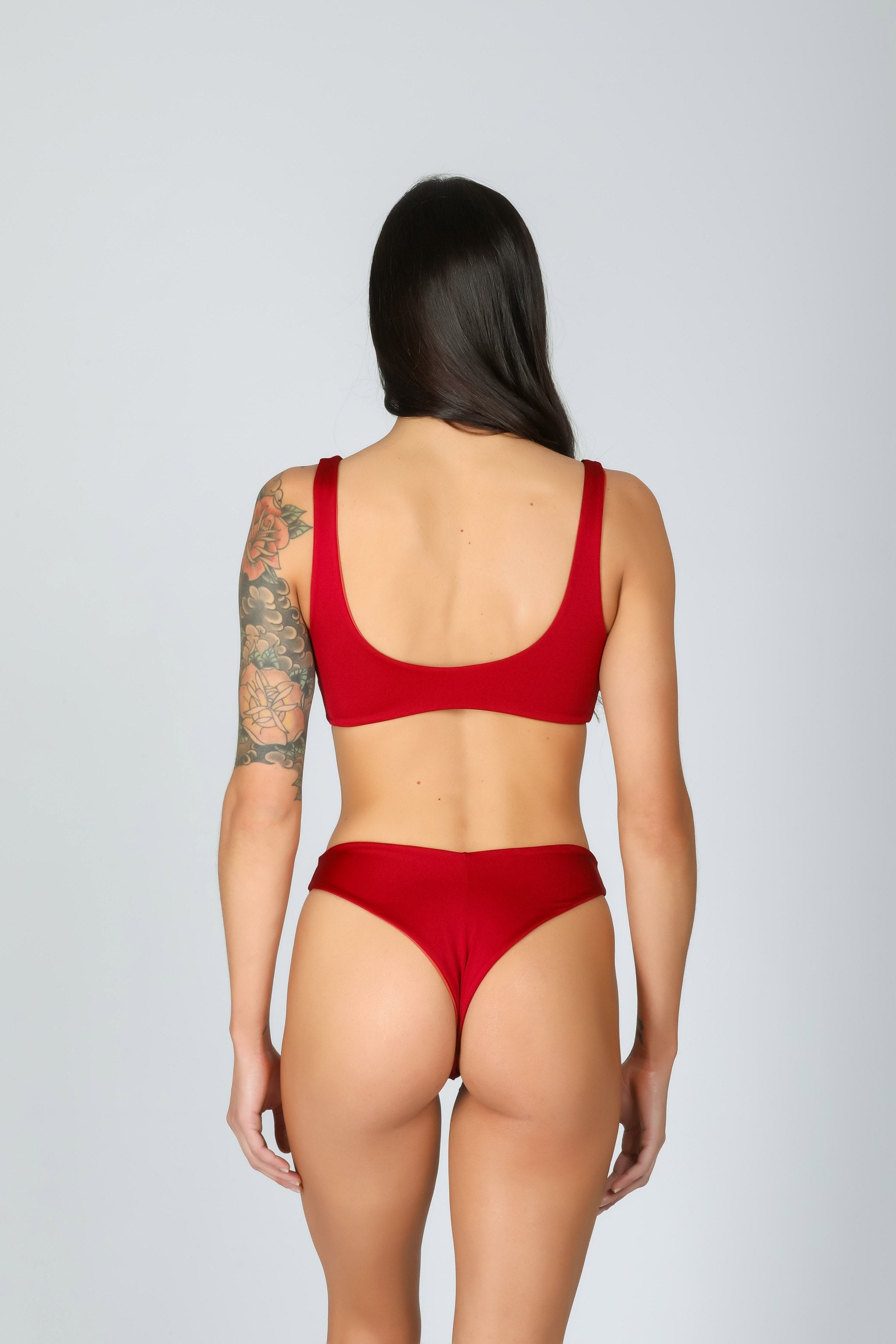 Gemini Top Double Face: bikini top sportivo, bikini sportivi 7#color_rusty-red-wine